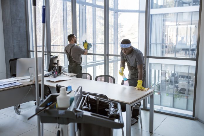 Commercial cleaning services